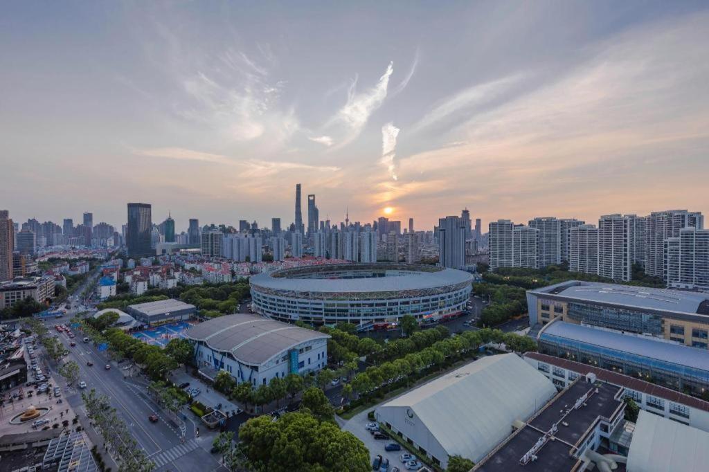 Home Inn Plus Shanghai New International Expo Center Yushan Road Yuanshen Sports Екстер'єр фото